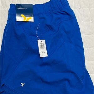 Men's Blue Athletic Shorts